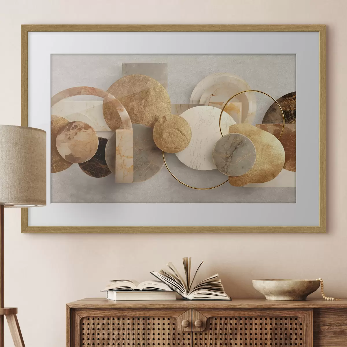 Poster Harmonie de marbre f50124