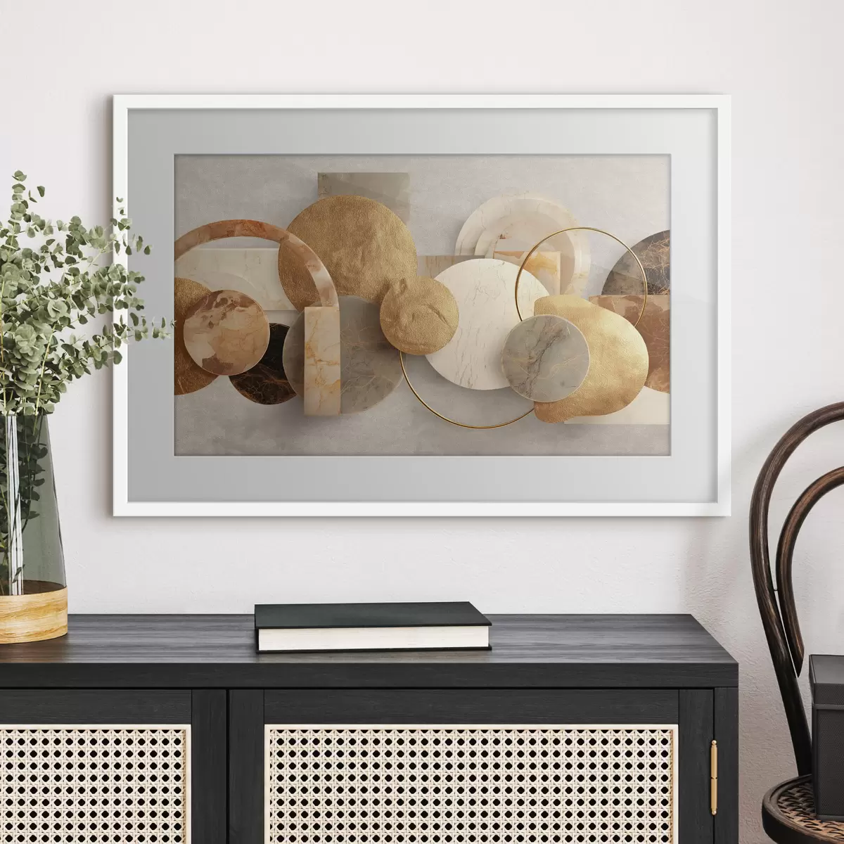 Poster Harmonie de marbre f50124