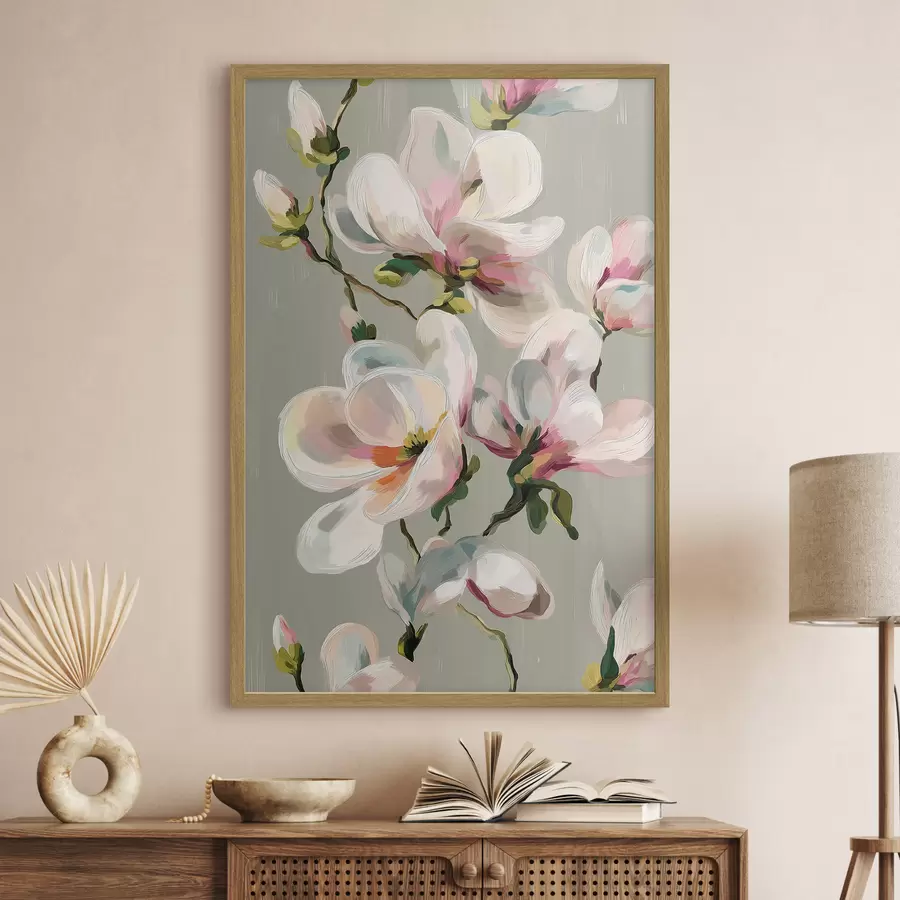 Papier peint La pittoresque ville de Magnolia f50128