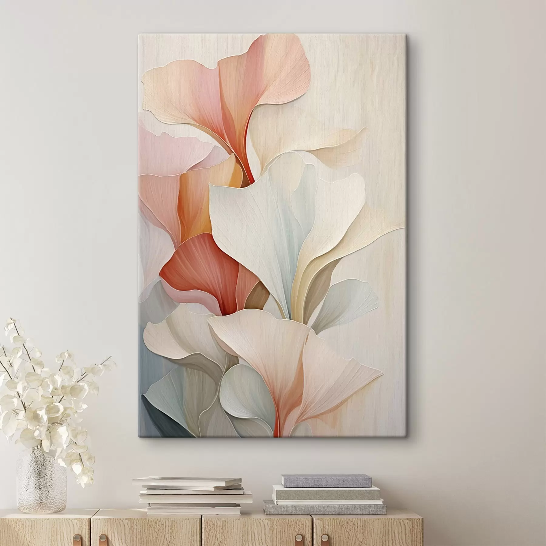 Tableau Abstraction, imitation de la peinture s50137