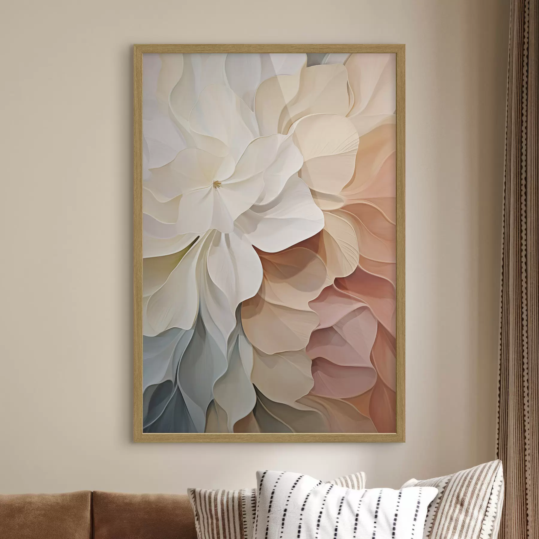 Papier peint Pétales et souffle f50136