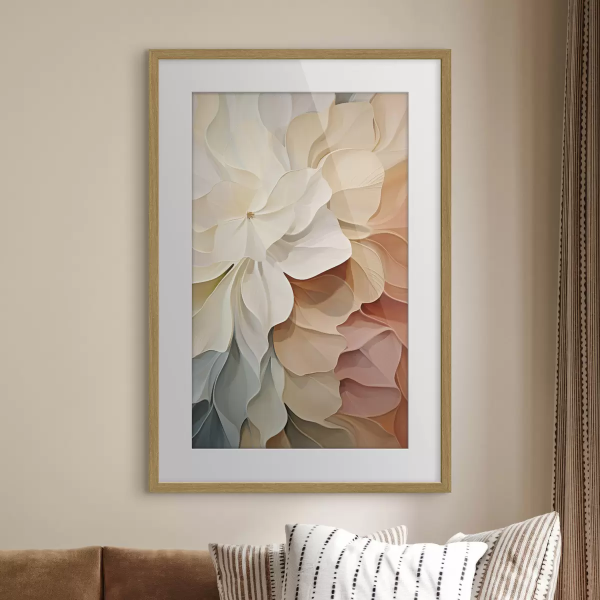 Poster Pétales et souffle f50136