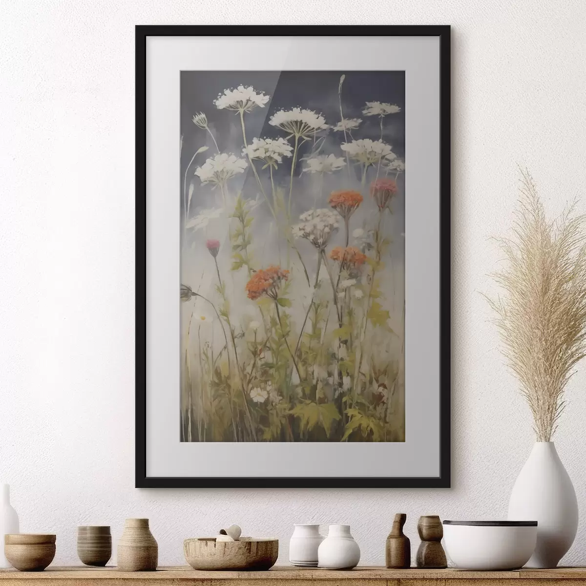 Poster Herbes et intimité f50142