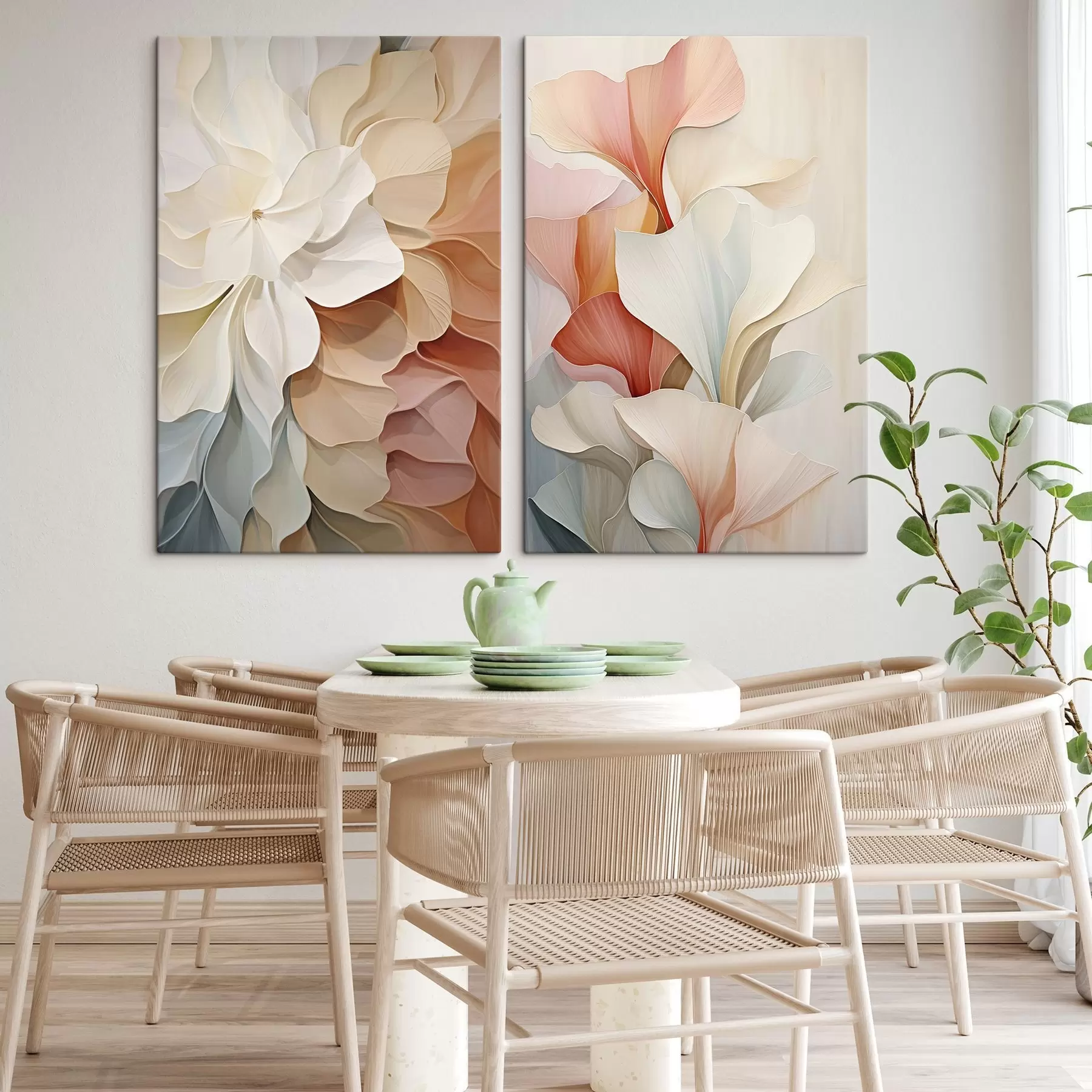 Tableau Abstraction, imitation de la peinture m30804