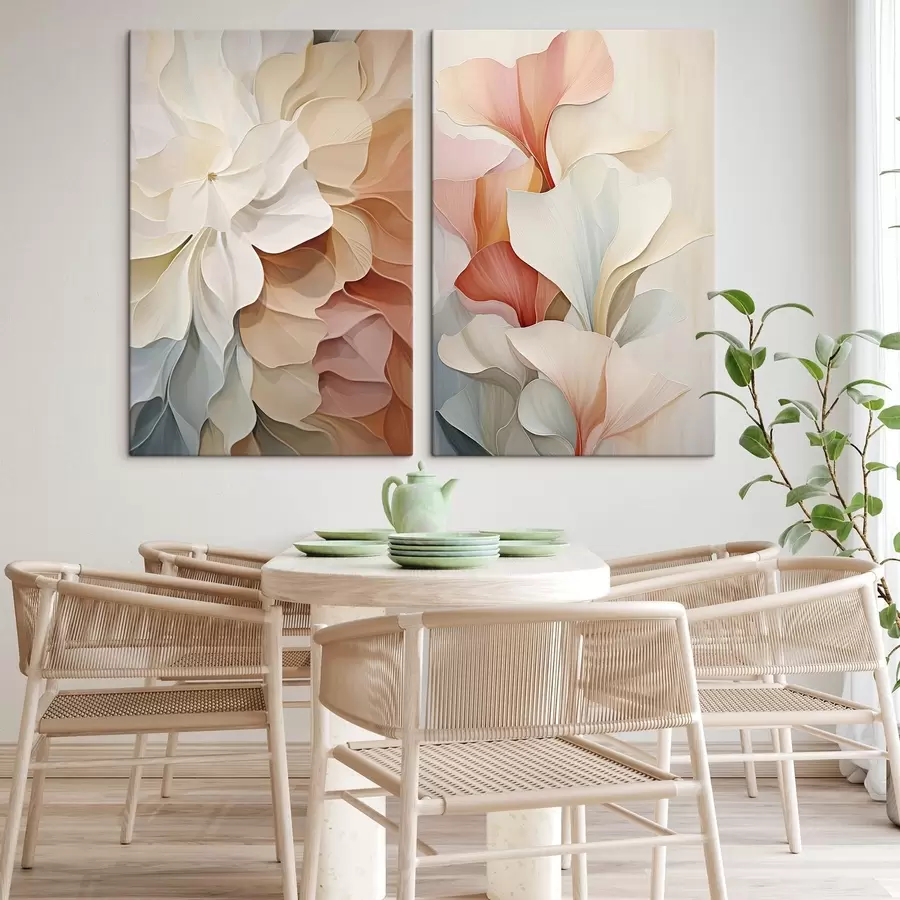 Tableau Abstraction, imitation de la peinture m30804
