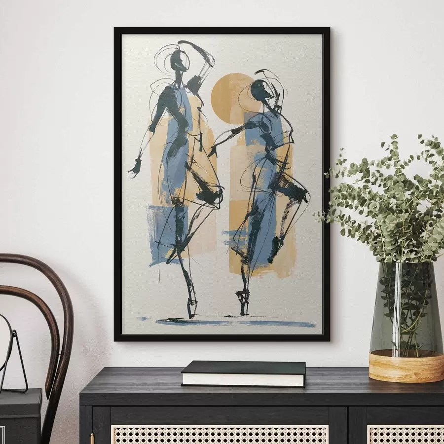Papier peint Un couple qui danse f50083