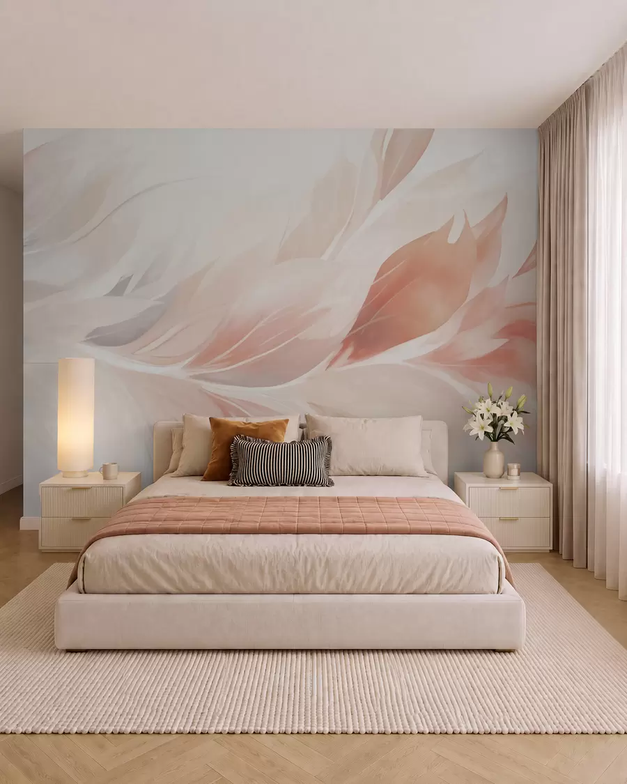 Papier peint Plumes w05763