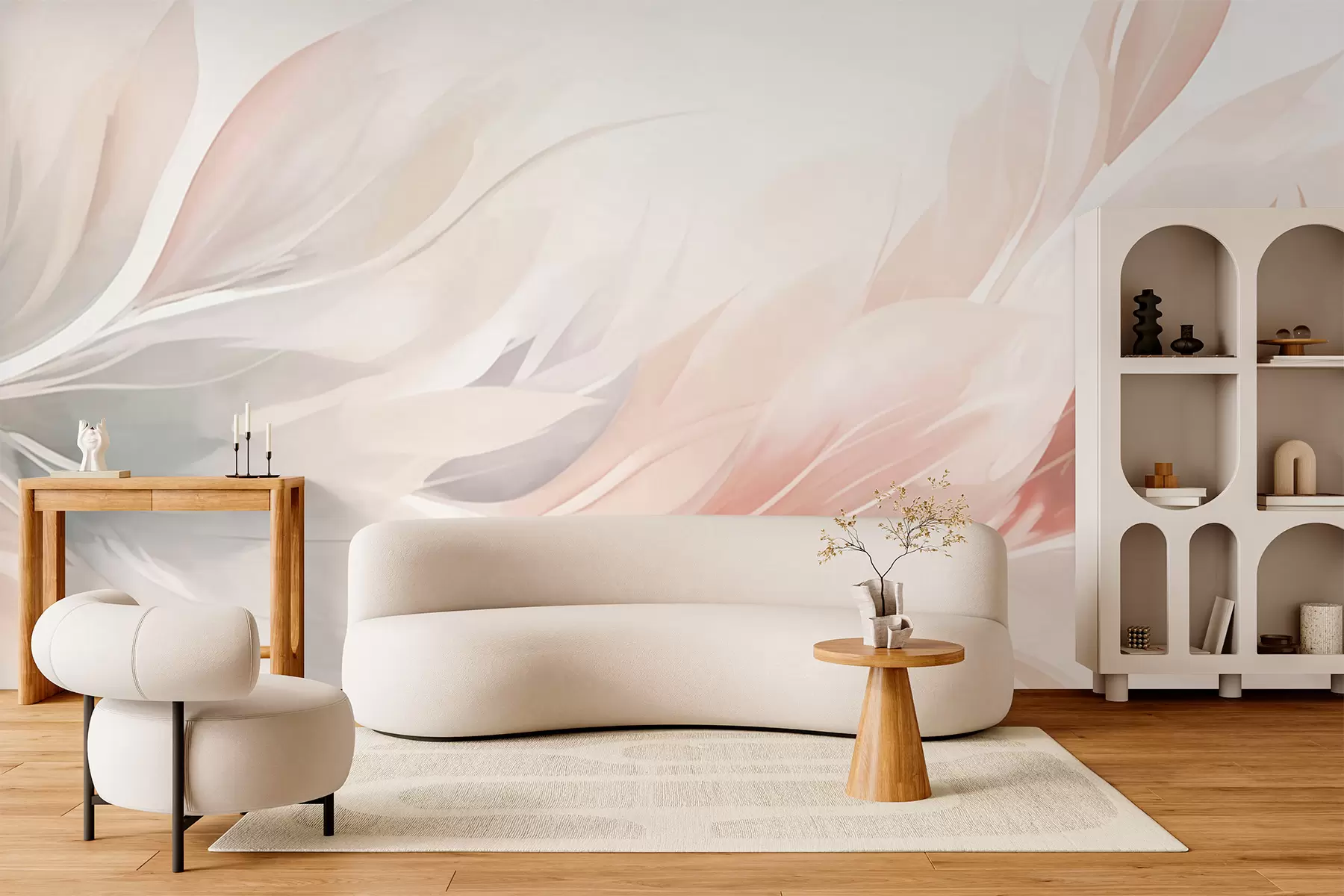 Papier peint Plumes w05763