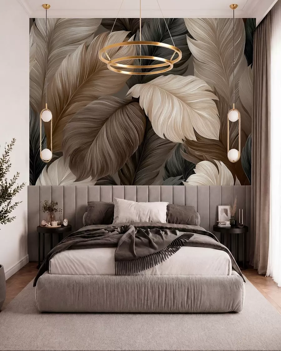 Papier peint Plumes w05767
