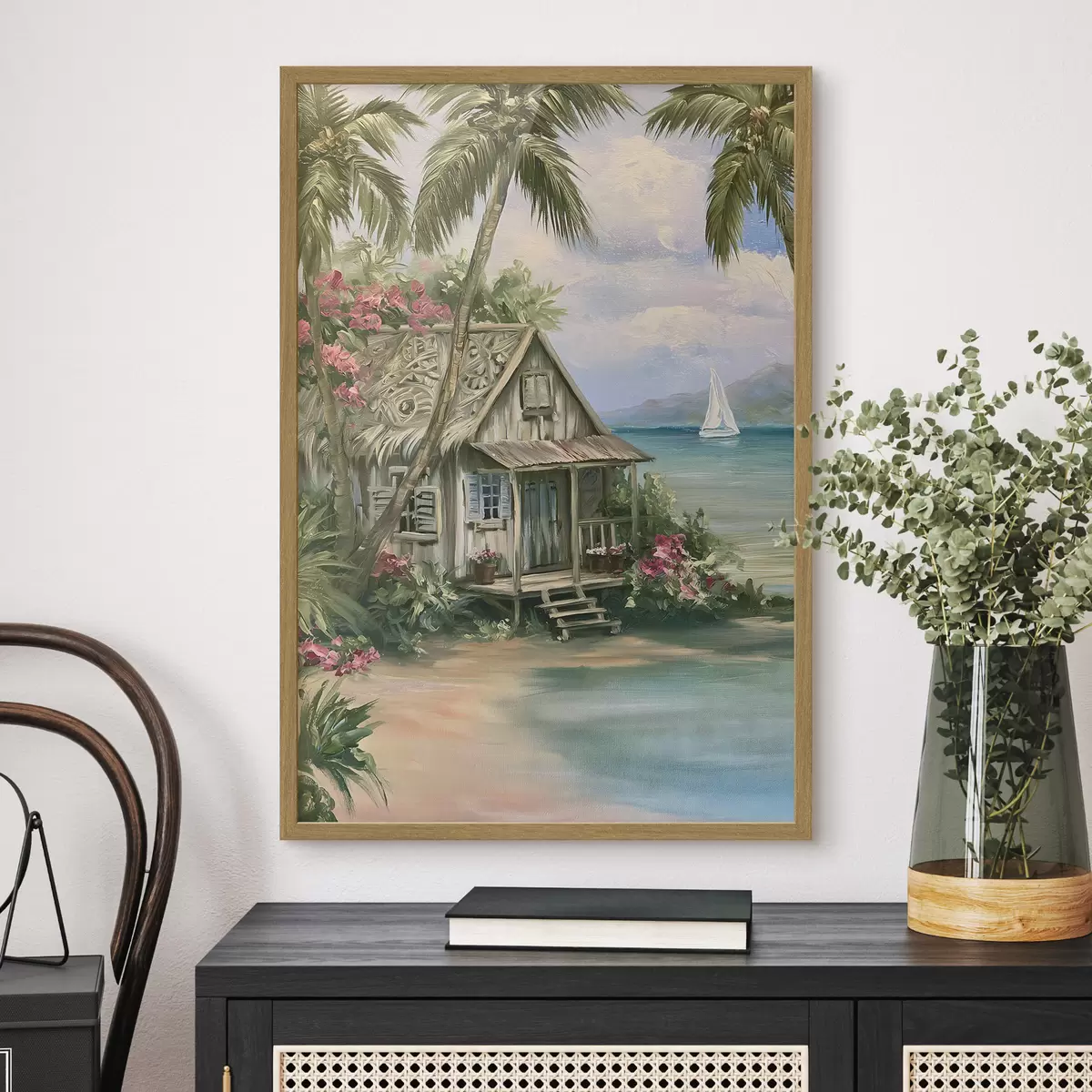 Poster Mer et lueur f49936