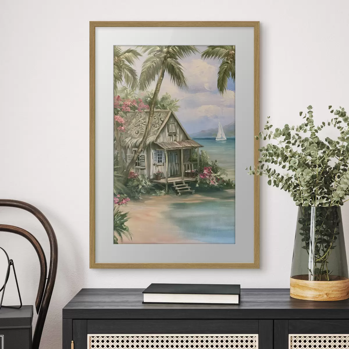 Poster Mer et lueur f49936