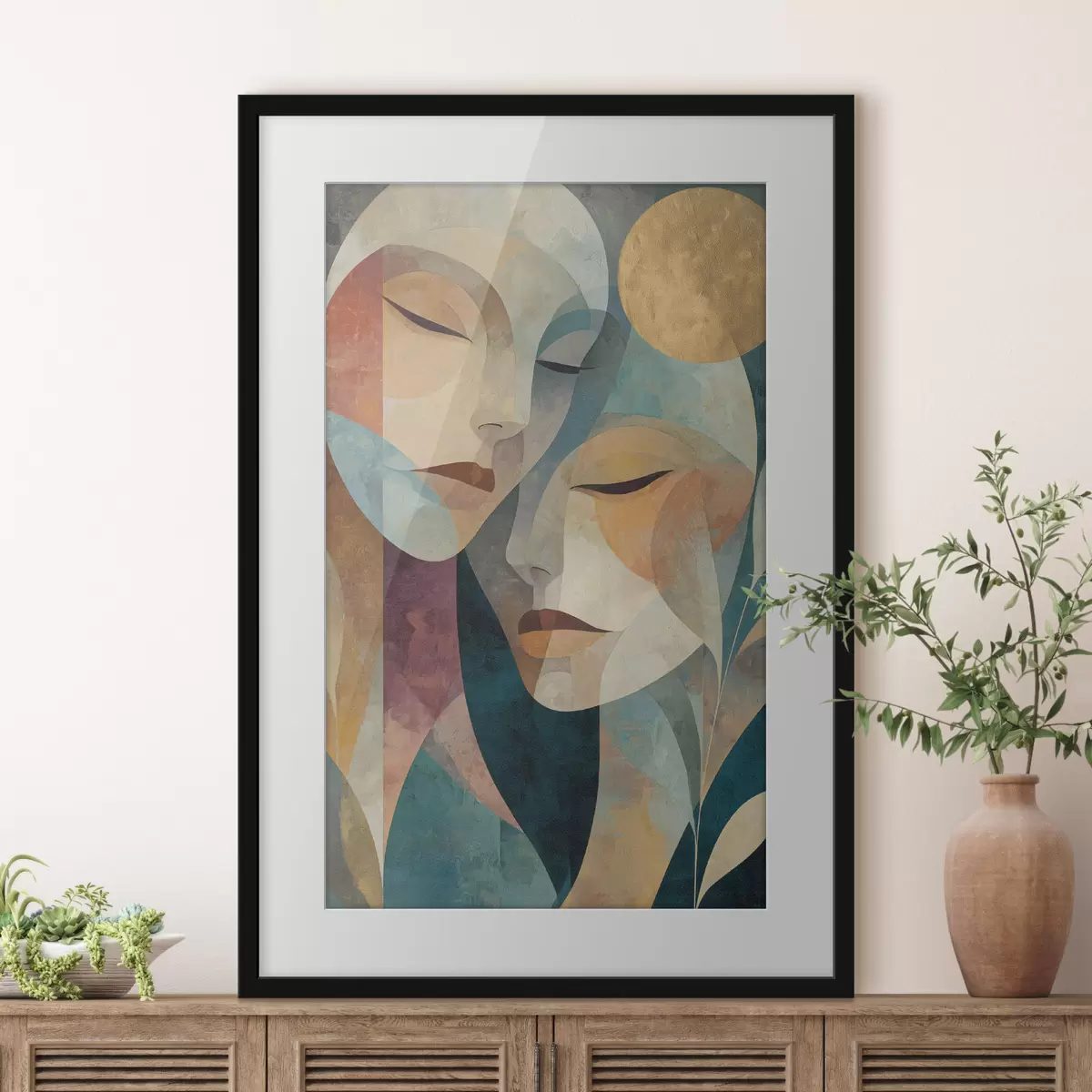 Poster Nostalgie et caresse f49940