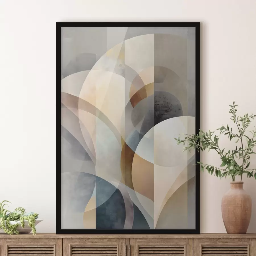 Papier peint Stylisation abstraite de plantes f49944
