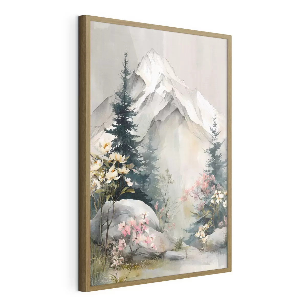 Poster Forêt et couleurs f50152
