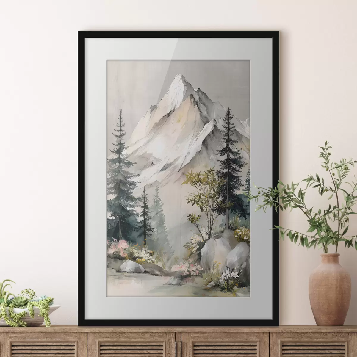 Poster Forêt et vie f50153