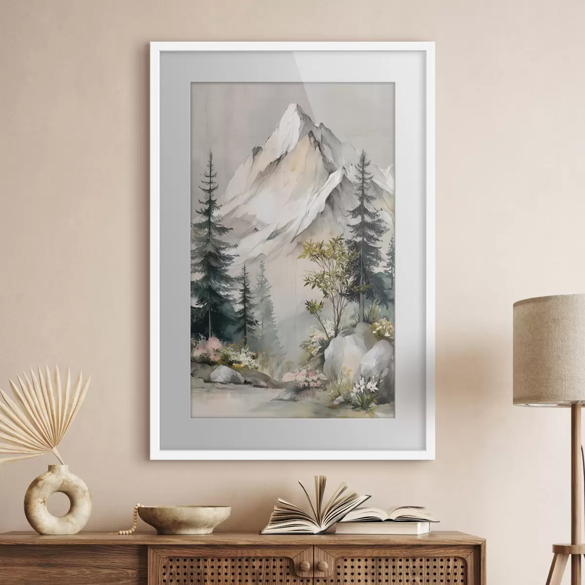 Poster Forêt et vie f50153
