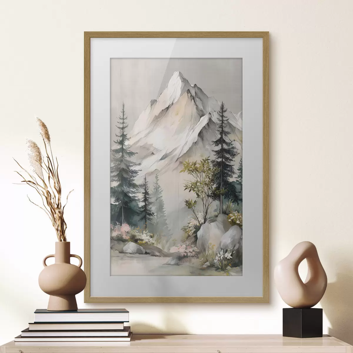 Poster Forêt et vie f50153
