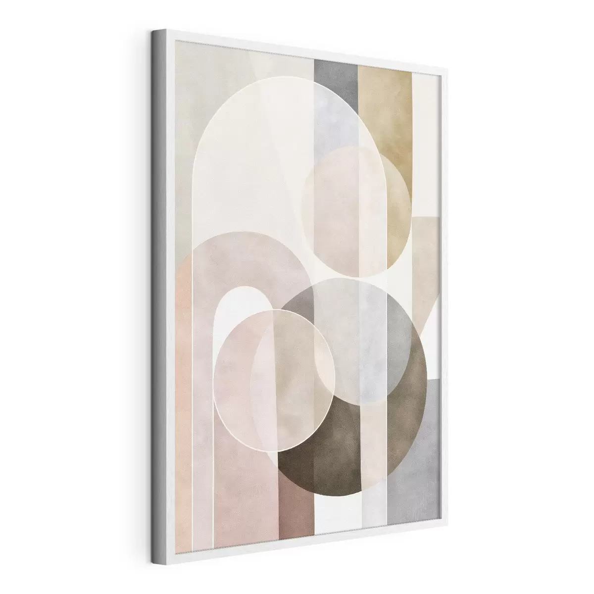 Poster Cercles et contraste f50157