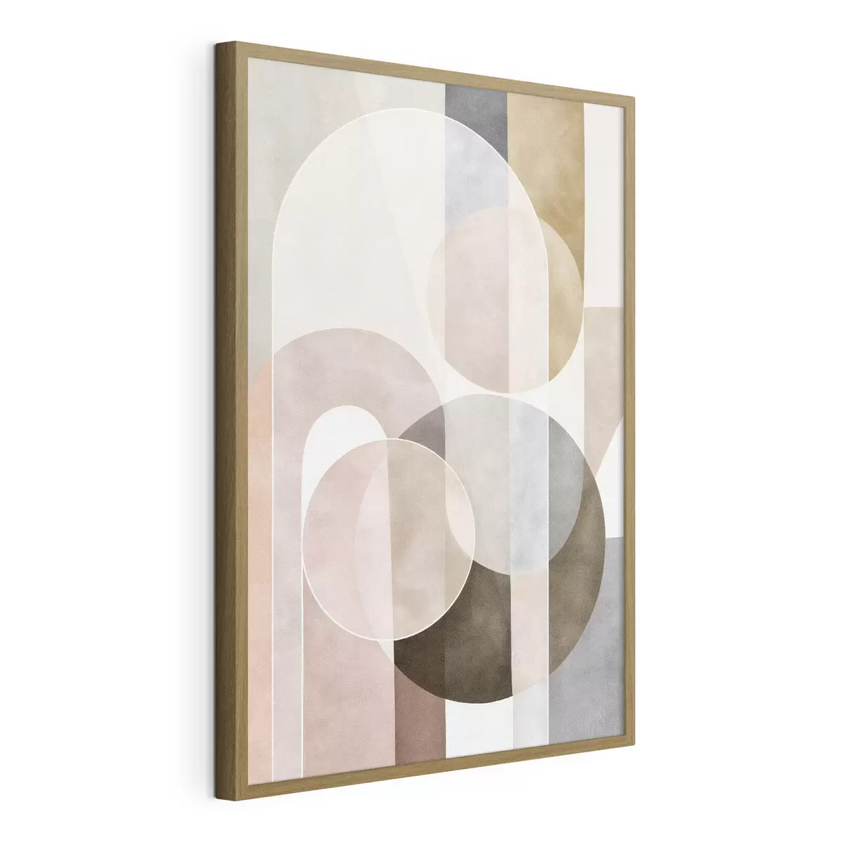 Poster Cercles et contraste f50157