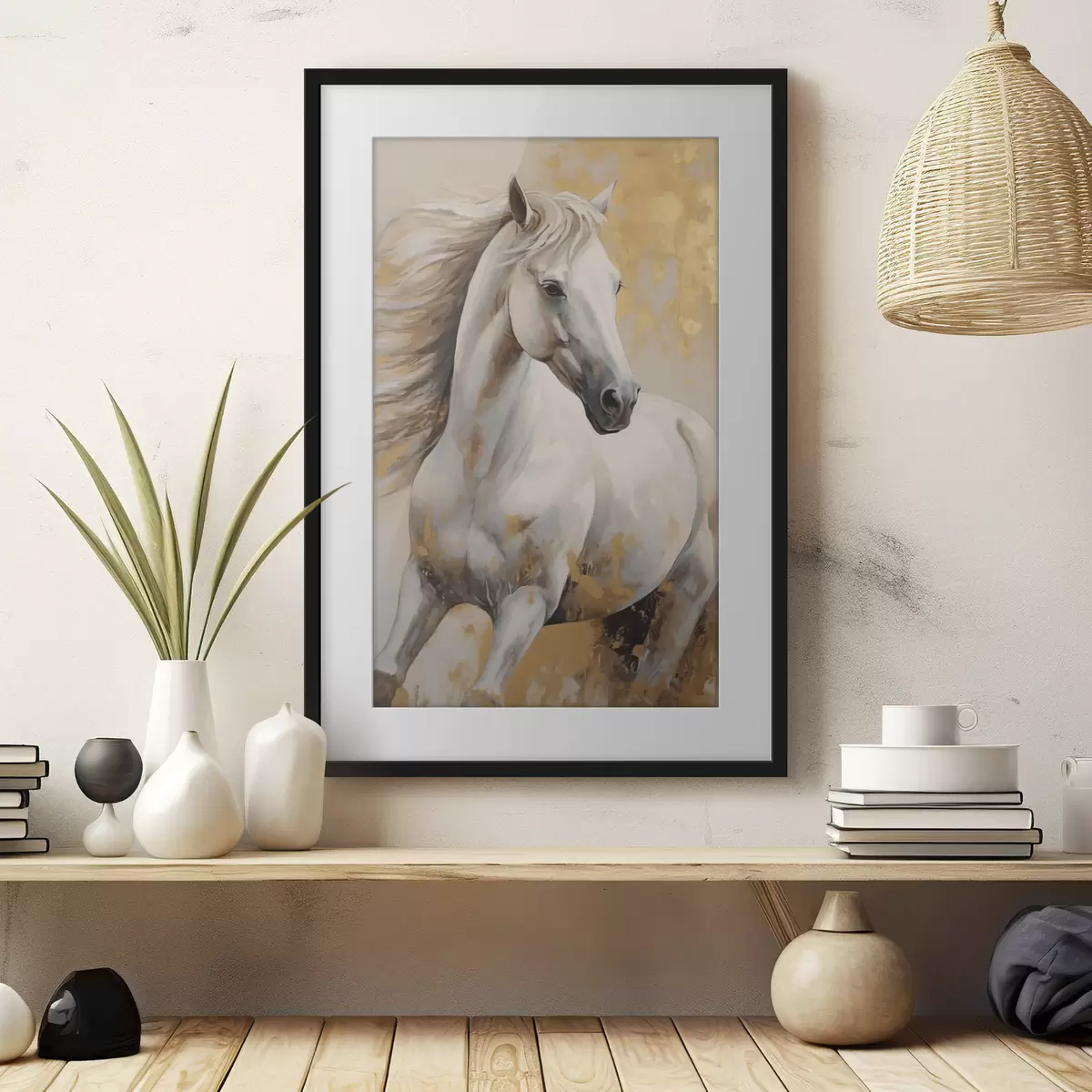 Poster Cheval et légèreté f50187