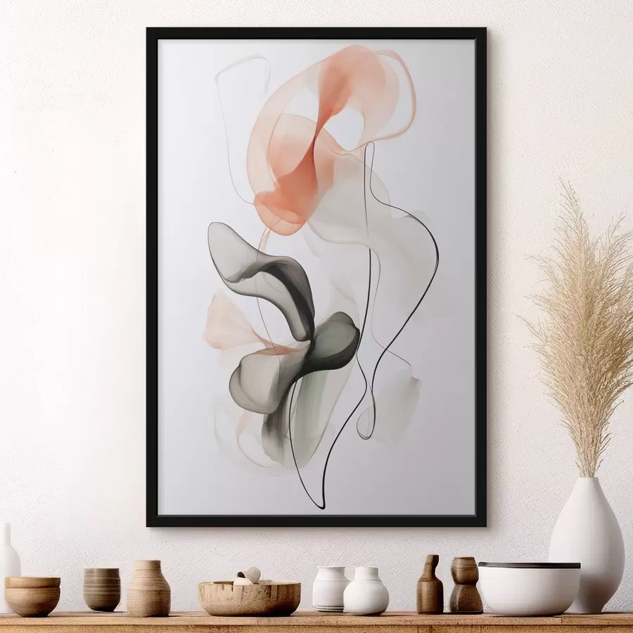 Papier peint Abstraction, imitation de la peinture f50188