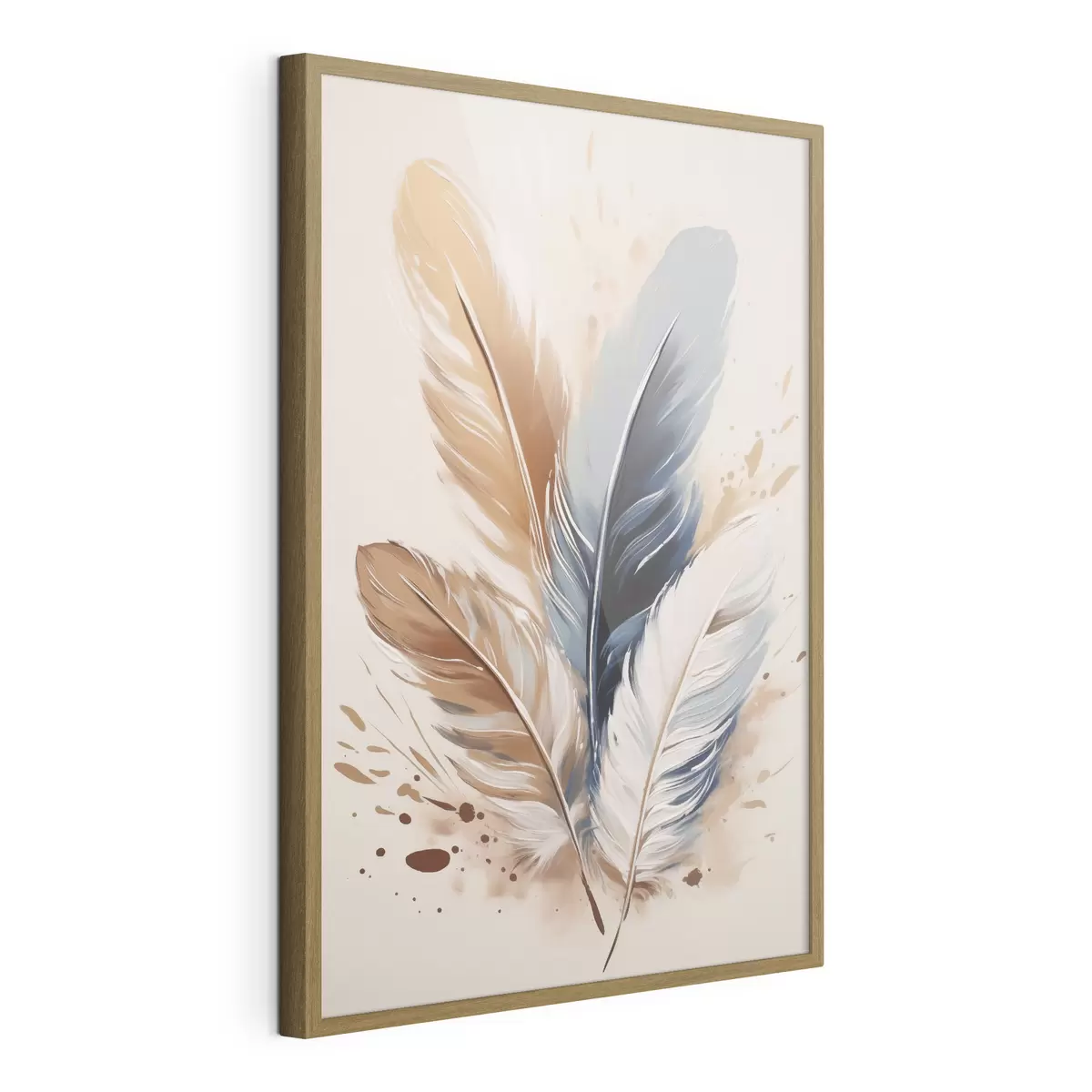 Poster Plumes et couleurs f50192