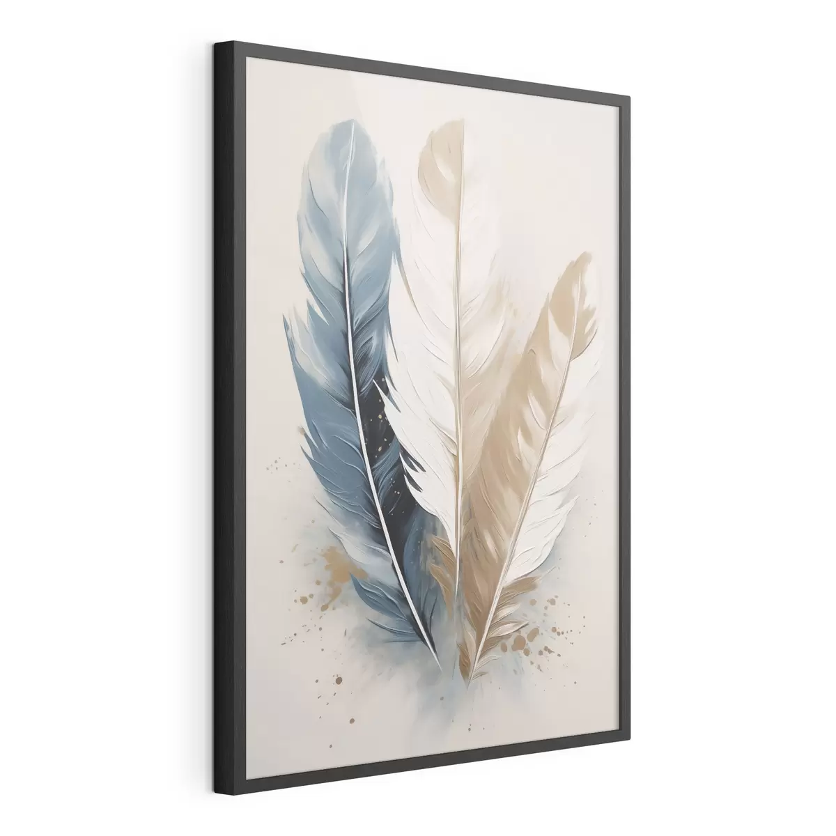 Poster Plumes et vie f50193