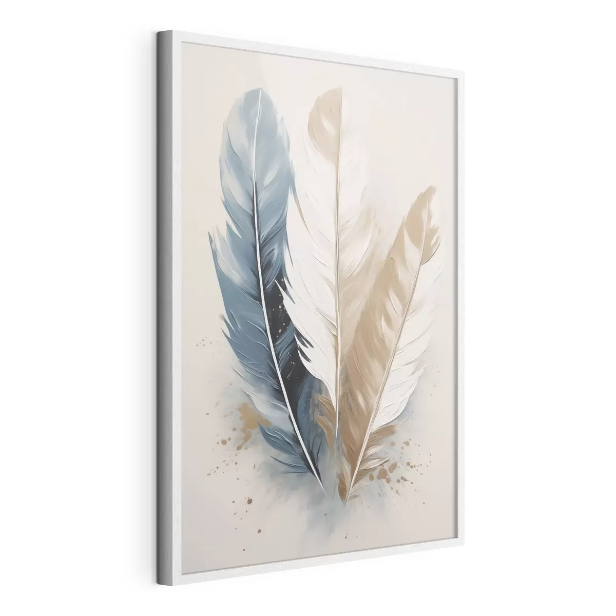 Poster Plumes et vie f50193