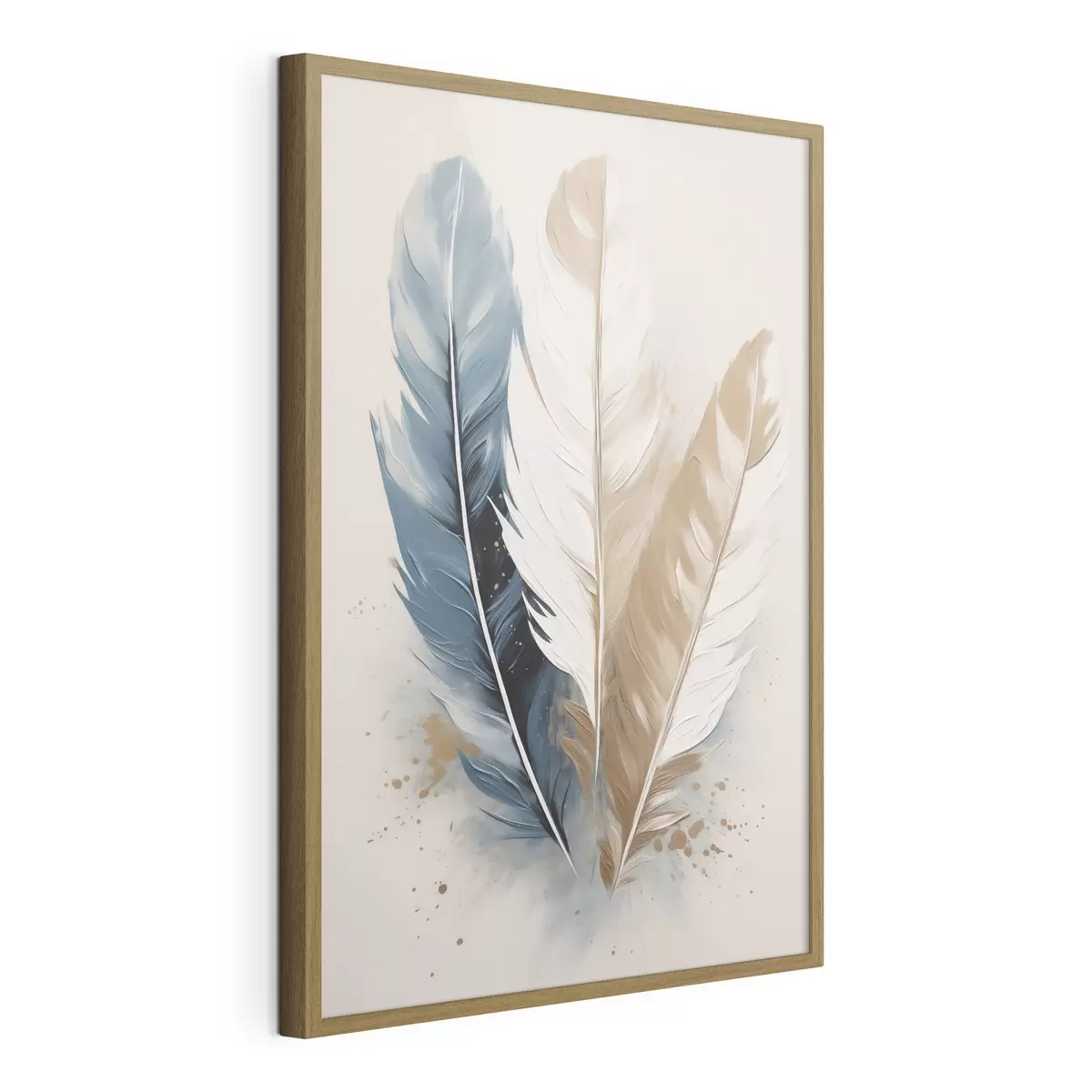 Poster Plumes et vie f50193