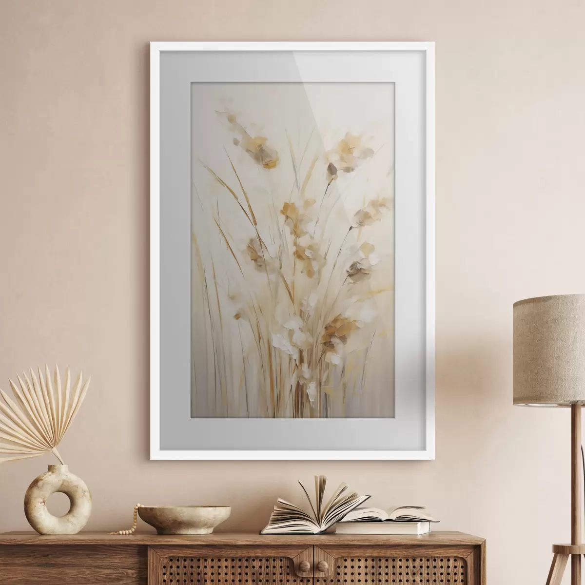 Poster Herbes et souffle f50195