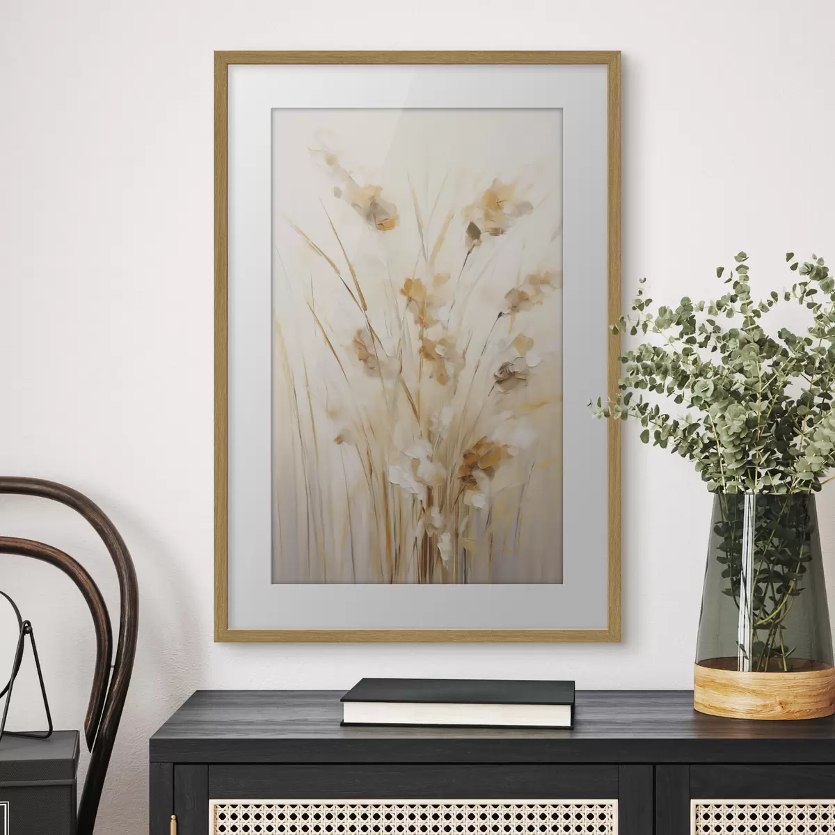 Poster Herbes et souffle f50195