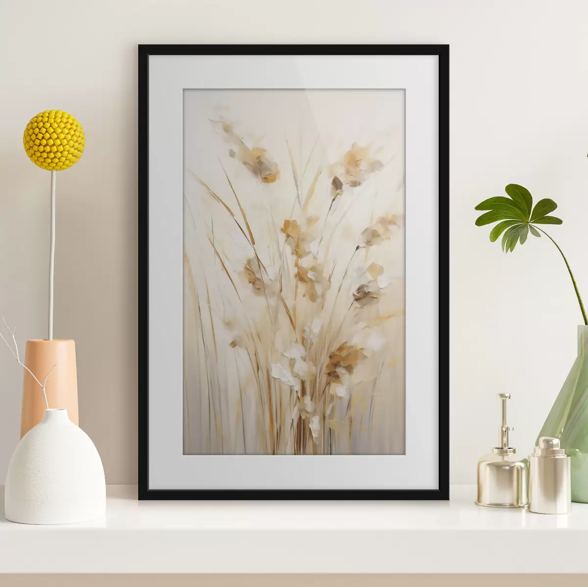 Poster Herbes et souffle f50195
