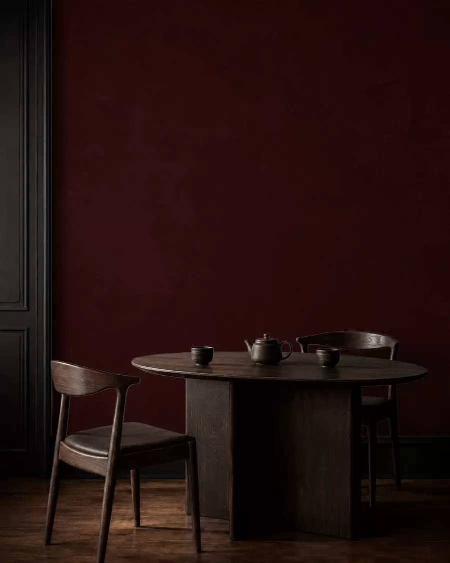 Papier peint Une couleur cerise foncée, avec une finale douce et veloutée w05814v2