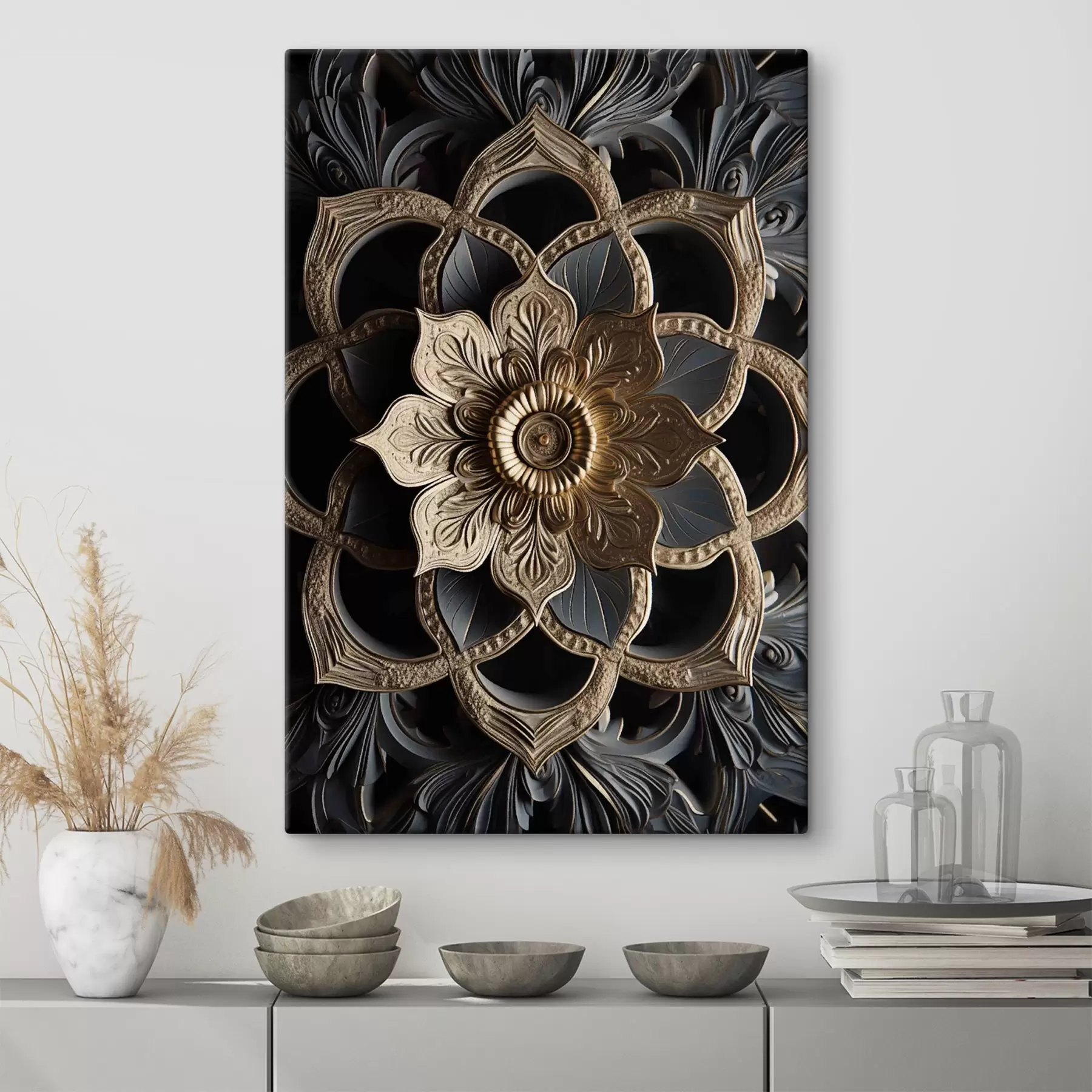 Tableau Mandala oriental s50170