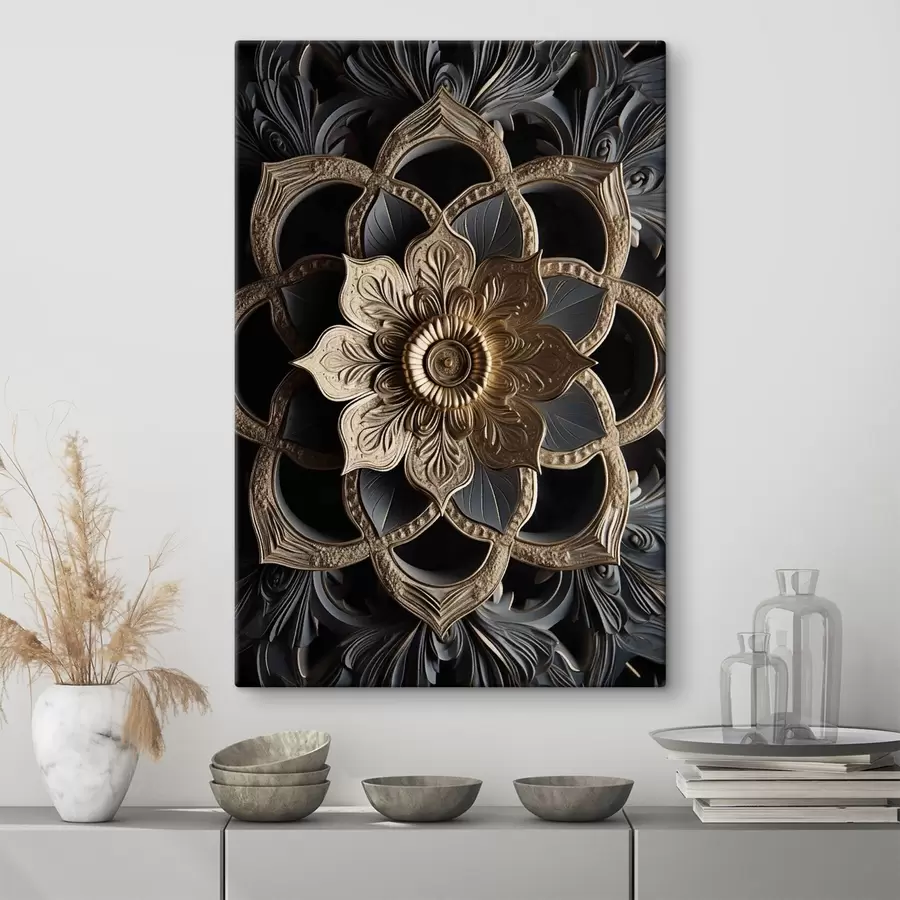 Tableau Mandala oriental s50170