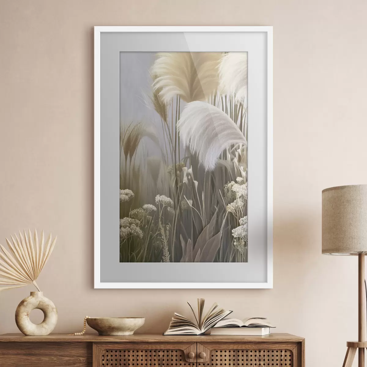 Poster Herbes et étreinte f50169