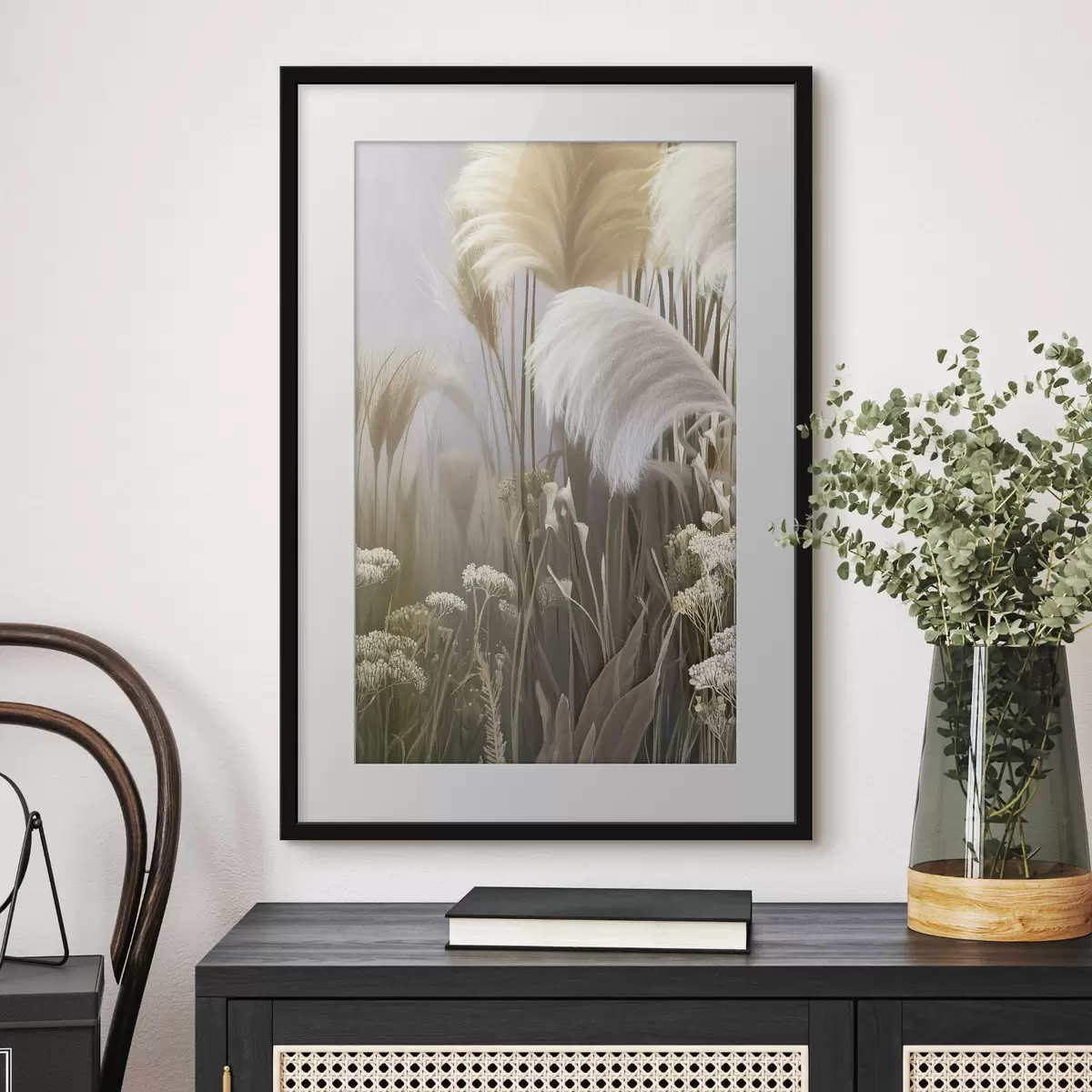 Poster Herbes et étreinte f50169