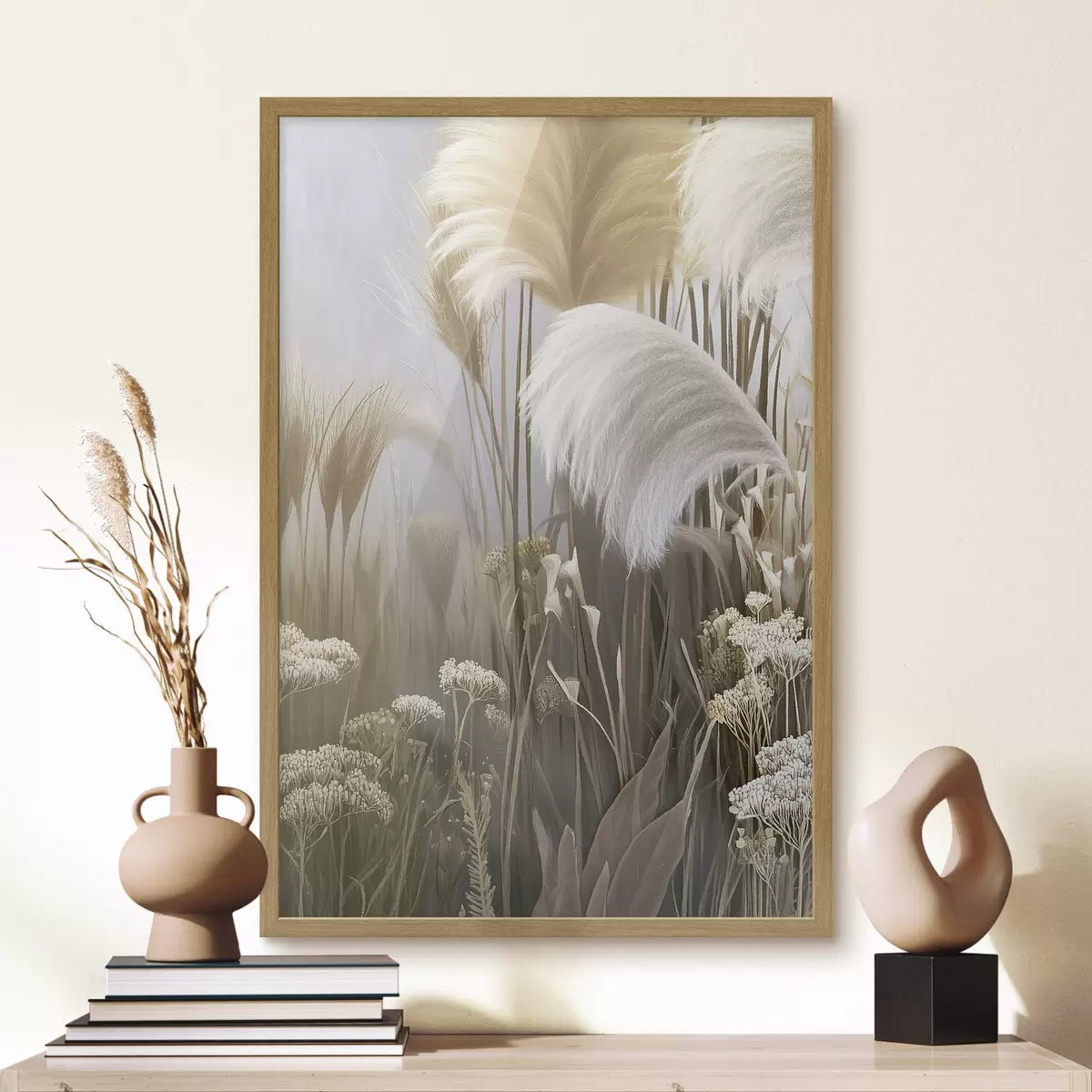 Poster Herbes et étreinte f50169