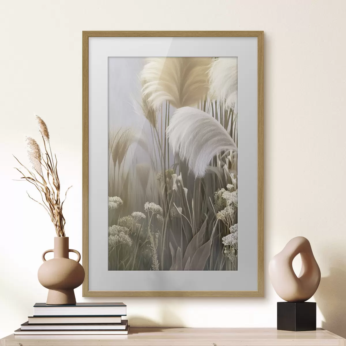 Poster Herbes et étreinte f50169