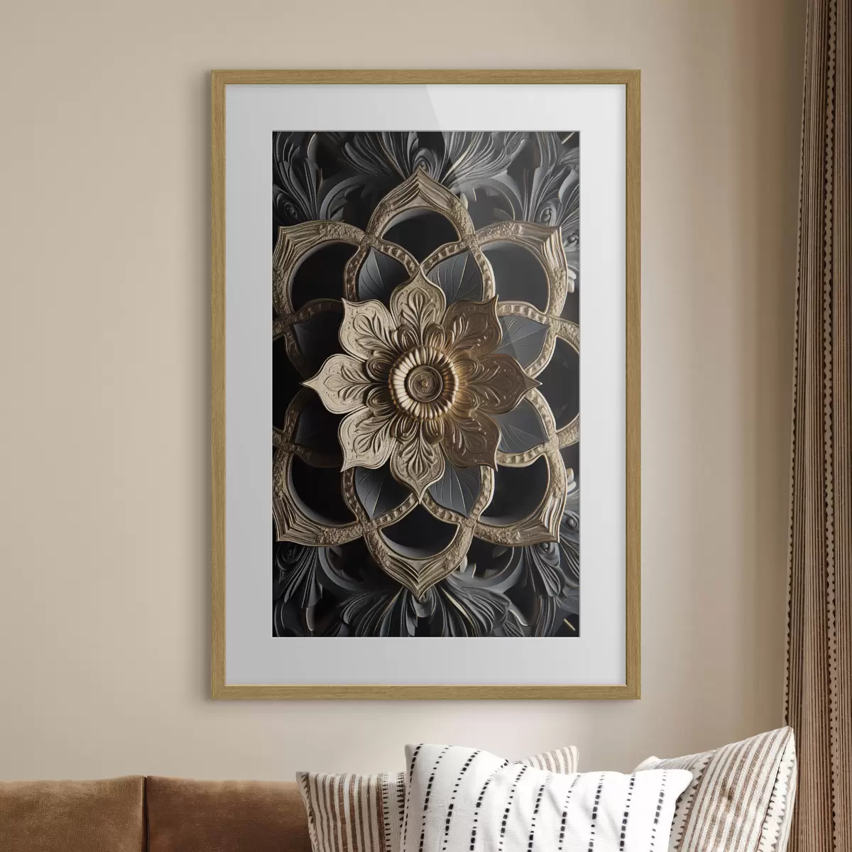 Poster Mandala oriental f50170