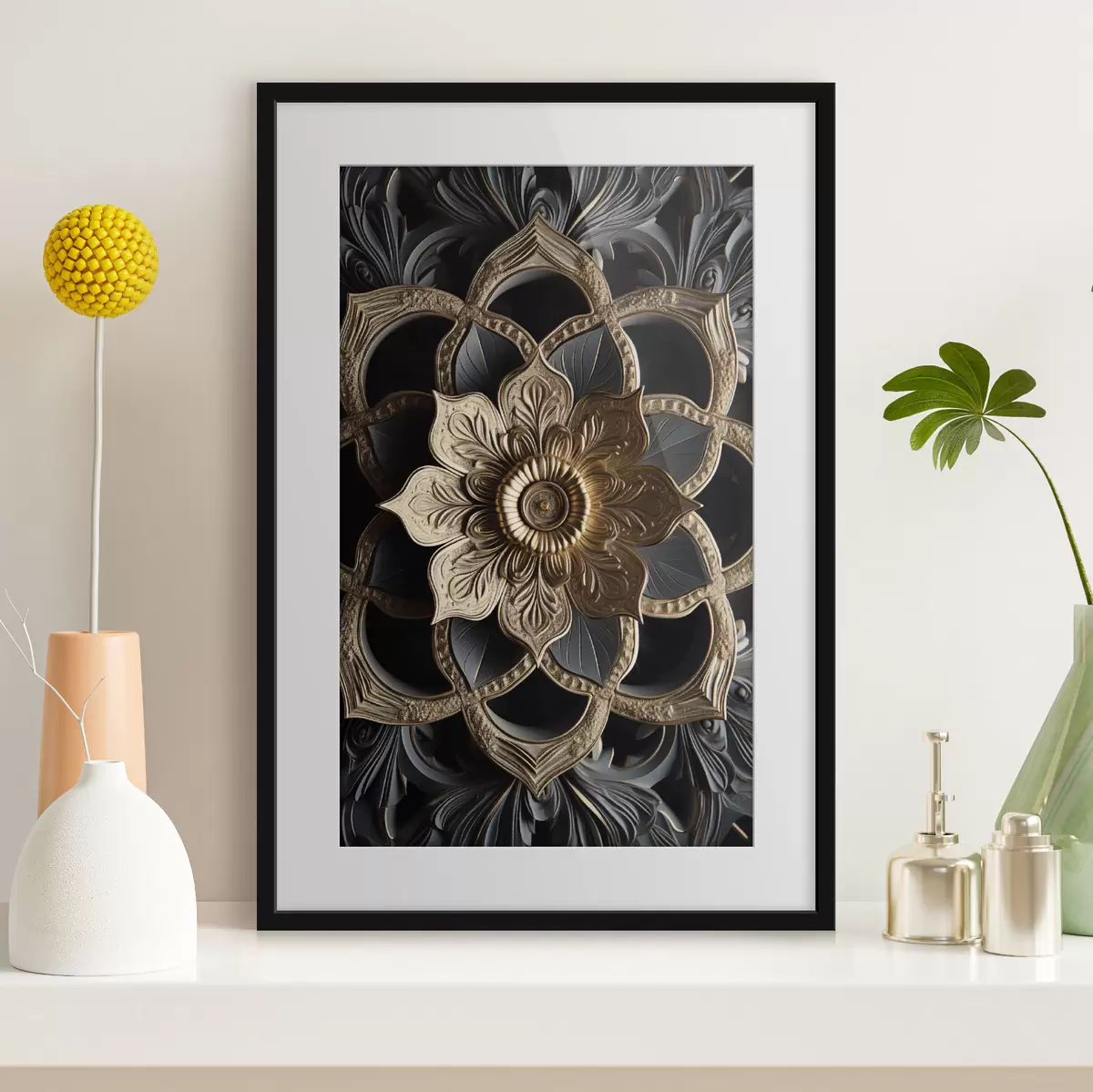Poster Mandala oriental f50170