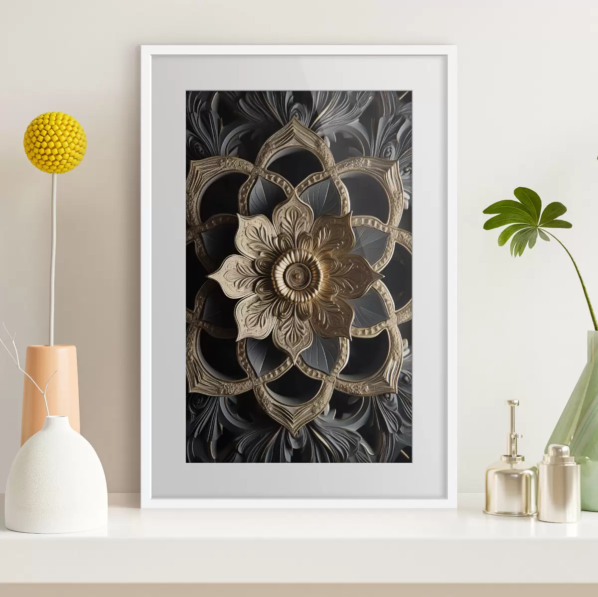 Poster Mandala oriental f50170