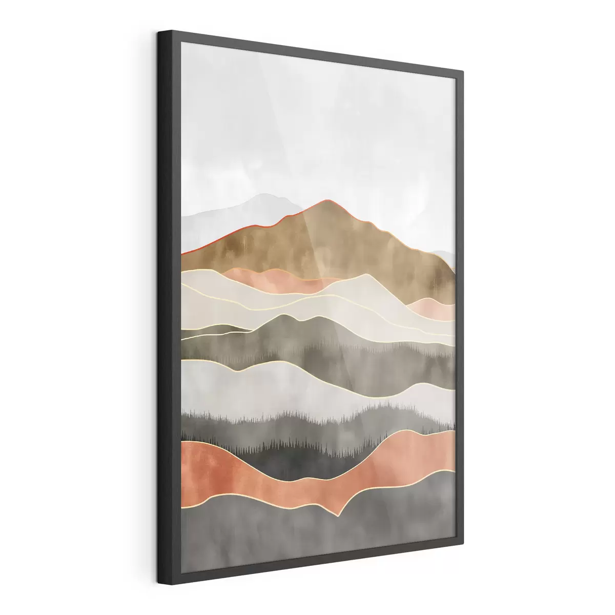 Poster Ardoise et dunes f50171