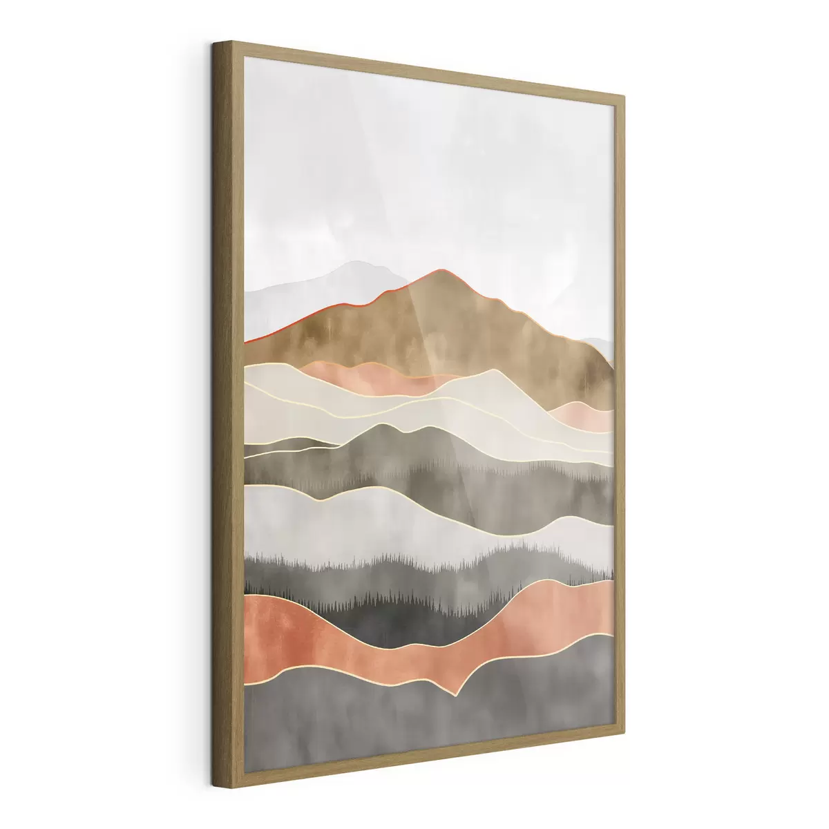 Poster Ardoise et dunes f50171
