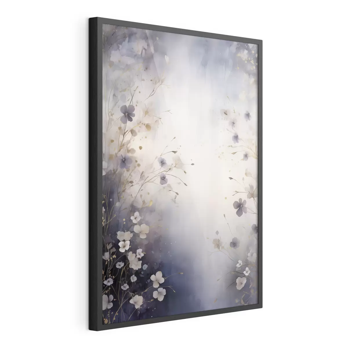 Poster Crépuscule floral f50179