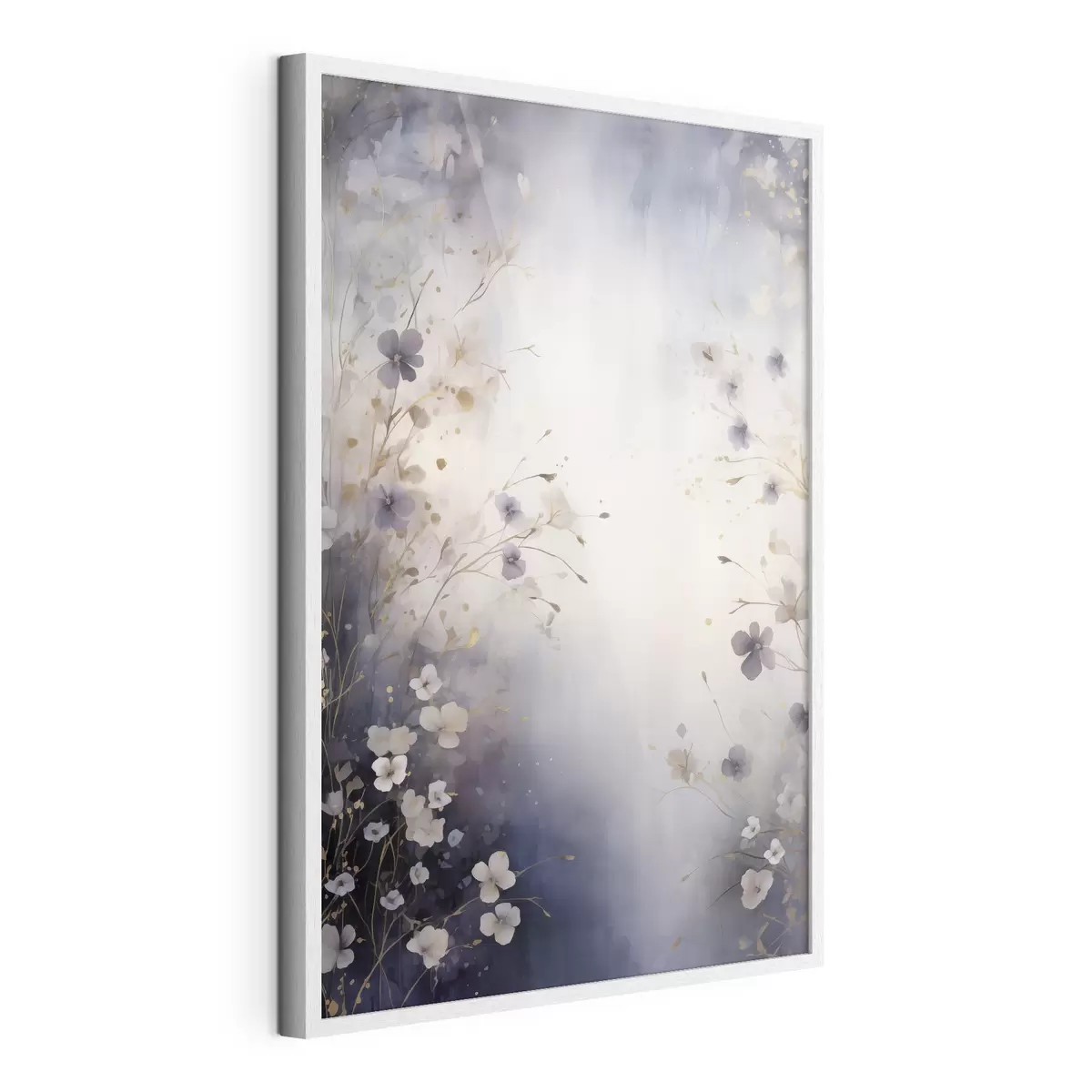 Poster Crépuscule floral f50179