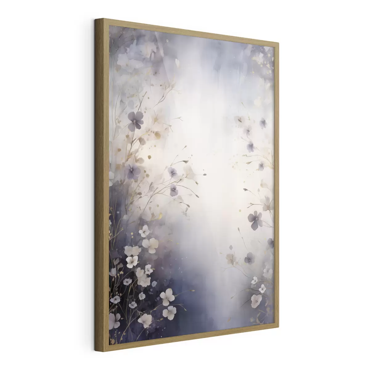 Poster Crépuscule floral f50179