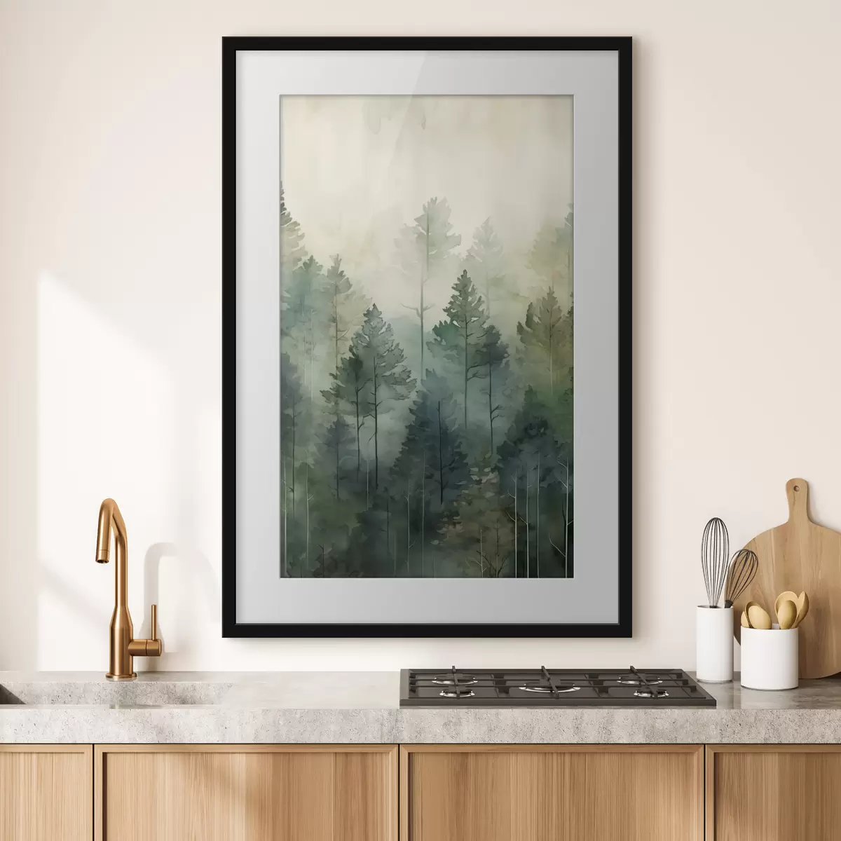 Poster Taïga émeraude f50181