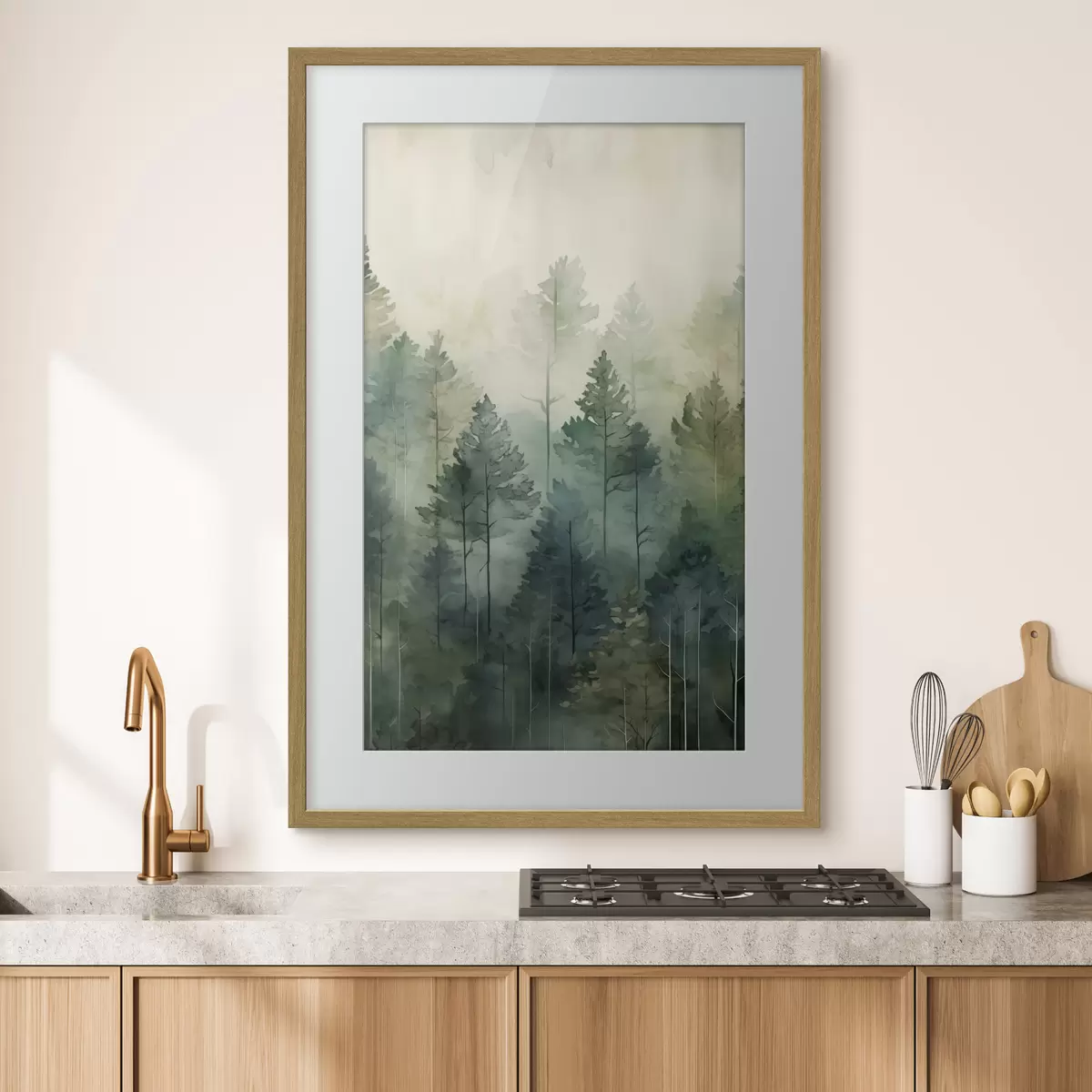 Poster Taïga émeraude f50181