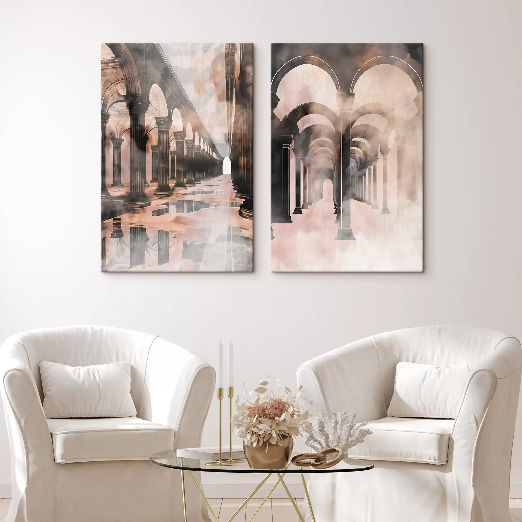 Tableau Palais persan m30830